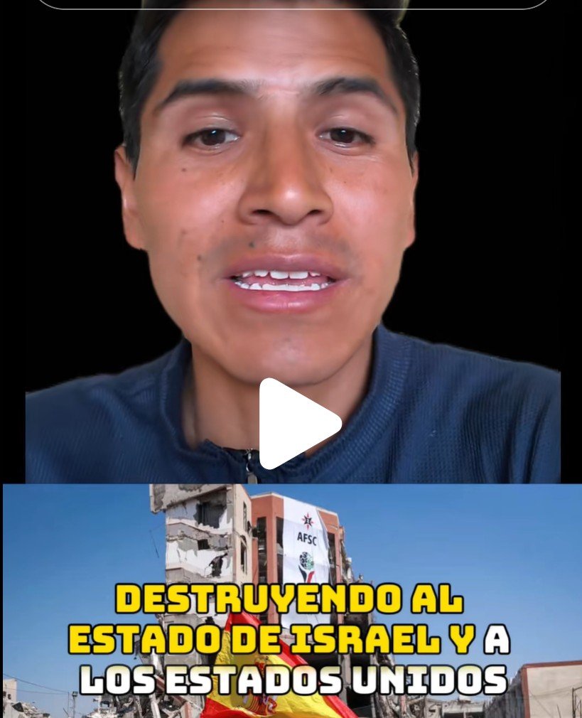 Si España gana el mundial, Israel será destruida