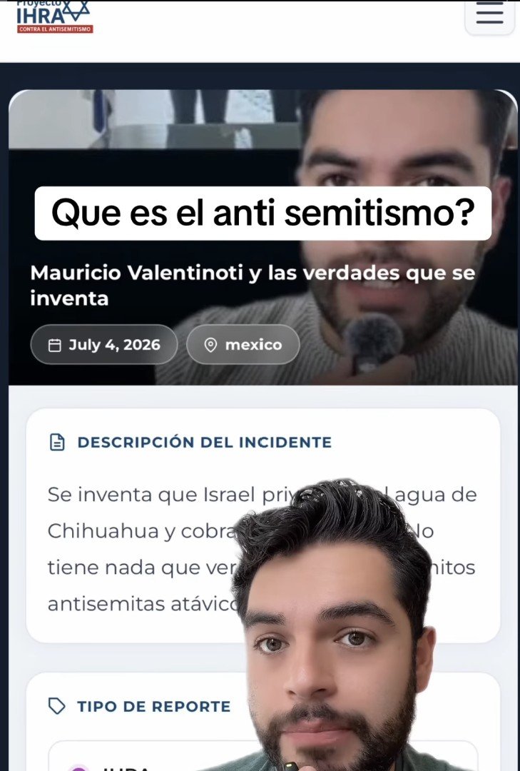 Valentino señalado por su antisemitismo
