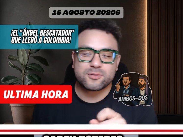 Kaplan y los rescatistas en Colombia