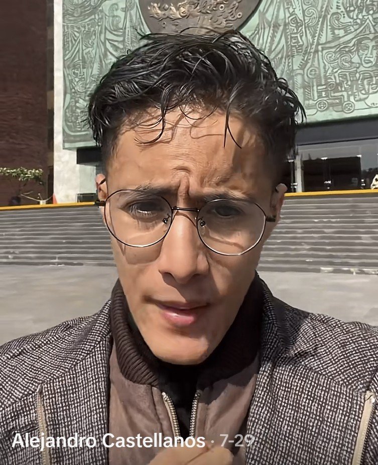 Alejandro Castellanos y sus afirmaciones