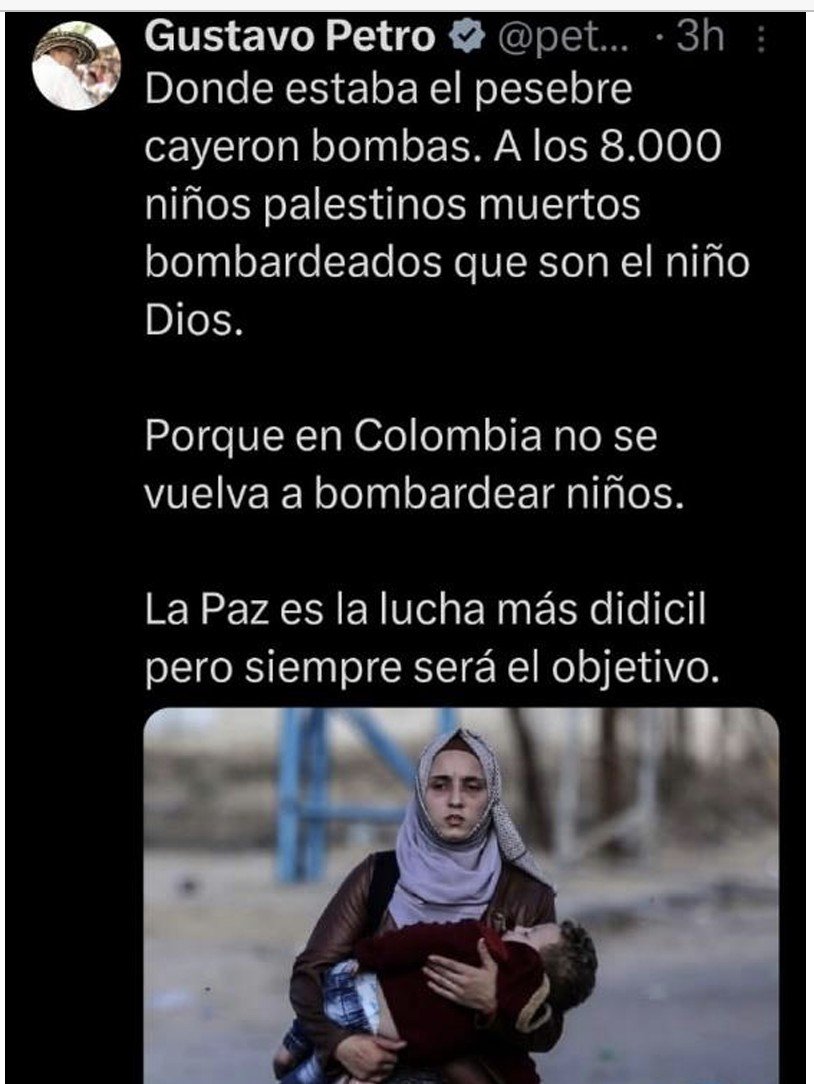 Prueba I – Antisemitismo de Gustavo Petro