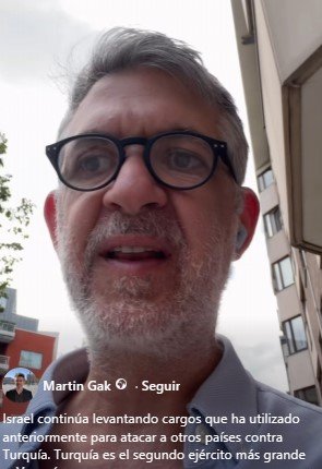 Gak citando al turco – “Israel es un peligro para toda la humanidad”‎