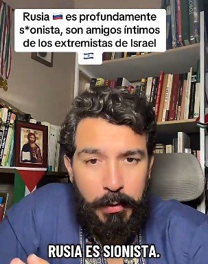 Rusia es sionista dice Zepeda