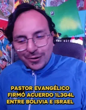 Contra Luis Aruquipa, presidente de las Iglesias Evangélicas Unidas de Bolivia