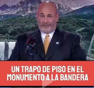 La bandera de Israel es un trapo de piso