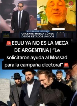 Santiago Cúneo y el Mossad